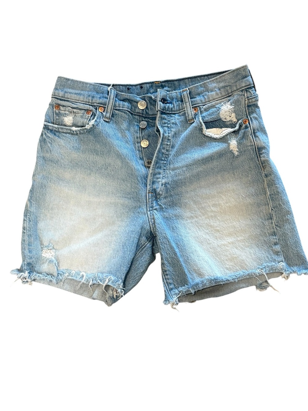 Gap Cheeky Midi High Rise Jean Short